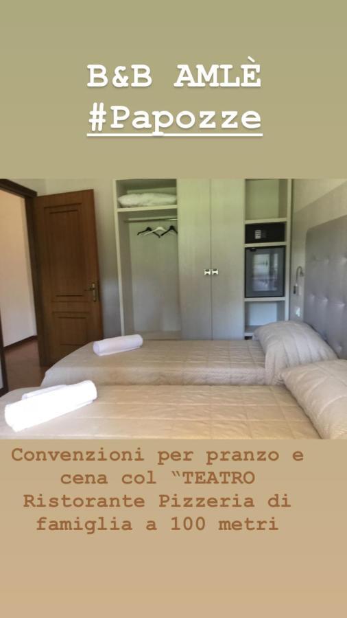 Amle Bed and Breakfast Papozze Buitenkant foto